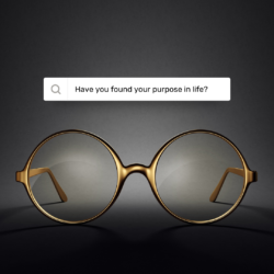 Black Minimalist Asking Search Bar Instagram Post